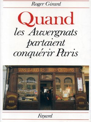 cover image of Quand les Auvergnats partaient conquérir Paris